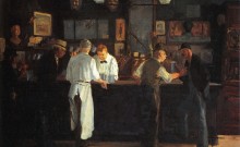 McSorleys Bar in NYC painted by John French Sloan