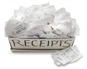 Collection of Receipts